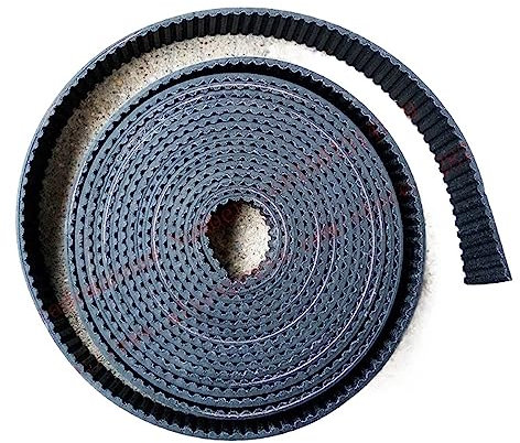Xuulan Zahnriemen 10 Meter offener MXL-Zahnriemen 6 mm Teilung 2,032 mm Neopren Breite 6 mm MXL-Zahnriemenscheibe