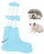 Hamster Wasserflasche, Hamster ZubehöR, Blau Trinkflasche Hamster, 3 In 1 Automatischen Wassertrinken, 125 ml Haustier Wasserflasche Futternapf FüR HäSchen, Chinchilla, Igel, EichhöRnche