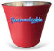 France Design Tasse à Café Expresso Inox de 80 ml - Double Paroi Isotherme - Incassable - Rouge personnalisable
