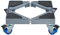 Base di rotolamento regolabile per lavatrici e lavastoviglie 30-48 cm supporto per frigorifero mini rondella supporto resistente carrello mobile versatile carrello per elettrodomestici