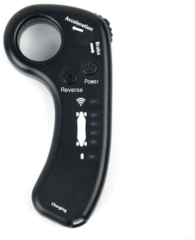 Advokingtap Elektro-Skateboard-Fernbedienung, Longboard, 2,4 G, kabellose Steuerung mit LED-Stromanzeige, 4 Geschwindigkeitsmodi