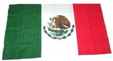 Fahne/Stockflagge Mexiko/Mexico 30 x 45 cm Flagge