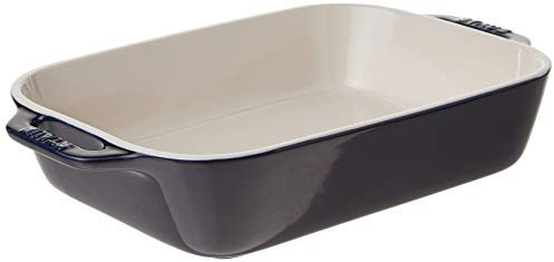 Staub Rectangular Dish, Dark Blue, 10.5 x 7.5 - Dark Blue by Staub