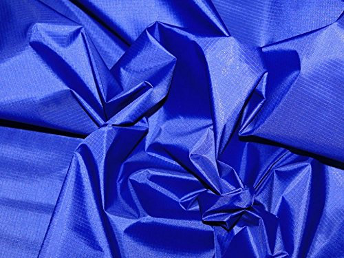 Ripstop-Gewebe, reißfest, Polyester, 152,4 cm breit, Königsblau, Meterware