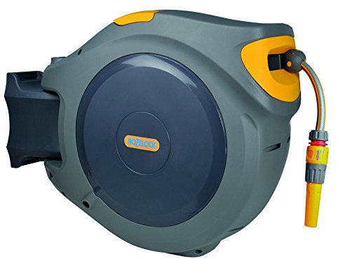 Hozelock 2590, Rullo avvolgitubo Automatico, Tubo 30 m