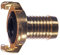 Bradas GK104 Schnellkupplung 25 mm, 1 Zoll Tülle, System Geka, gelb, 2 x 2 x 2 cm
