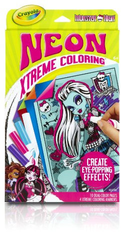 Crayola Neon Extreme Monster High Coloring Kit