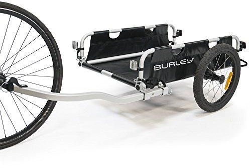 Burley Flatbed Fahrradlastenanhänger, schwarz, Einheitsgröße