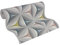 A.S. Création Vliestapete Scandinavian 2 Tapete mit Stern Muster geometrisch grafisch 10,05 m x 0,53 m blau grau rosa Made in Germany 960422 96042-2