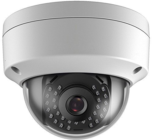5MP PoE IP Dome Security Camera, 2.8mm Wide Angle, H.265 IP66 Waterproof Built-in Micphone/Audio, Compatible with Hik Vision NVR, Not PTZ Camera