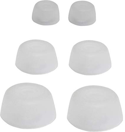 Huayuwa Lot de 3 paires d'embouts en silicone pour casque sans fil Jabra Elite 75t/65t/Active/Sport Evolve