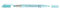 Pentel SLW11P-SE Illumina Flex Textmarker in Pastellfarben mit Doppelspitze zum Hervorheben, Unterstreichen, Markieren und Akzente setzen, schlanke Stiftform, hellblau, 1 Stück