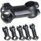 PLATT Fahrrad Vorbau Lenker Riser Verlängerung Vorbauten MTB Gabelschaft Extender 1-1/8 für 31.8mm Lenker 60mm/70mm/100mm/110mm
