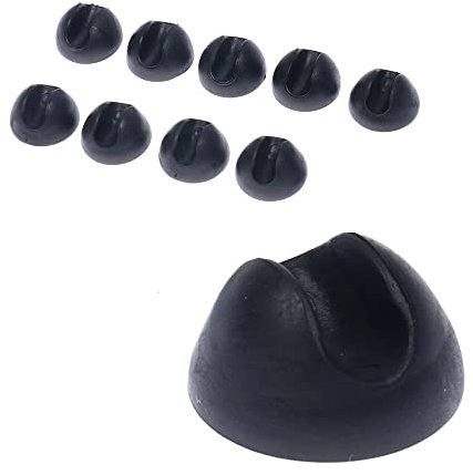 10 Stück Hairpin Beinschutz Füße, 10 mm Hairpin Beinschutz Füße Bodenschutz Silikonclip für Stuhlfußschutz DIY Möbelartikel