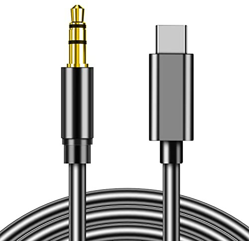 Cable auxiliar para Samsung Galaxy A12, A13, A22, A33, A53, A73, A52s, A52, 5g, USB C a 3,5 mm, estéreo de alta fidelidad, tipo C a auriculares auxiliares, cable auxiliar para coche, adaptador USB C a
