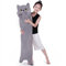 SNOWOLF 120cm Britische Kurzhaarkatze Weiche Kissen Plüsch Schlafkissen Baumwolle Kätzchen Kissen