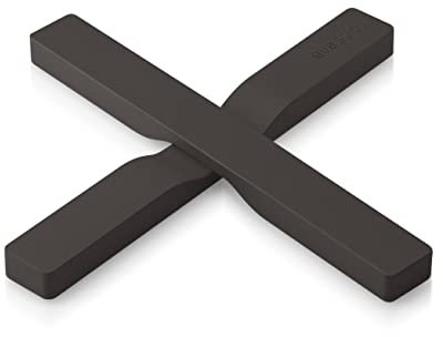 EVA SOLO | 2 Magnetischer Untersetzer | Kann über Kreuz gelegt und für Zwei Auflaufformen geteilt Werden | Sage