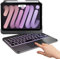 typecase Funda de teclado para iPad Mini 6 – Trackpad – Funda inalámbrica con teclado para iPad Mini de 6ª generación de 8.3 pulgadas 2021-10 colores retroiluminados, gris oscuro