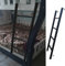 Hochbettleiter Aluminium -Etagenbett -Leiter Ersatz - 116 cm/ 130 cm/ 140 cm/ 150 cm, Tragbare Sicherheit Schwarzer Aufstiegsleiter für RV -Wohnheim -Loft, Wohnmobilteile (Size : 140cm/55)