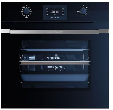 Küppersbusch BP 6332.0 SE3 K-Series.3 Pyrolyse Pizza-Backofen Schwarz/Silver Chrome