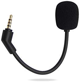 Alphatec Flight Flight S Replacement Microphone, Compatible with Kingston HyperX Cloud Flight & Flight S, 3.5mm Computer Gaming-Headsets Jack Noise-Cancelling Mic