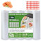 Omtofo Rouleau Sous Vide Alimentaire, 5 Rouleaux 15cm x 3m/rouleau Film Sous Vide Alimentaire, Approuvé par la FDA, LFGB, Sac Congelation Sous Vide, Compatible Avec la Scelleuse Sous Vide