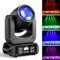 150W Moving Head LED DMX Bühnenlicht 8 GOBO Rotierender RGBW Spot Beam DJ Licht Ton aktiviert Scheinwerfer für Weihnachten Disco Konzert Party Hochzeiten