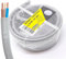 ArmaKit 6.0mm Twin and Earth Cable 3 Metre 6242Y6.0 - GREY 240v Mains Cable 3 Core Electrical cable - electrical wire ring extension cable 3m - 6mm cooker cable