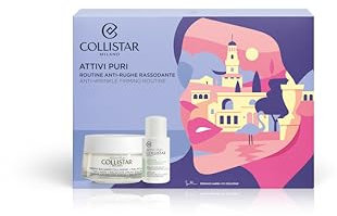 Collistar Attivi-Puri Geschenkset, Staffende Anti-Falten-Pflegeroutine, 50+15 ml