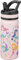 Fanhaw 550 ml Kids Insulated Water Bottle with Straw - Stainless Steel Double Wall Vacuum Cup, Leakproof, BPA Free, Suitable for Boys and Girls(Pink - Sweat Mermaids)