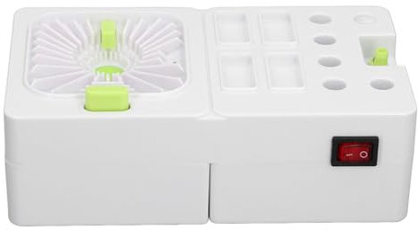 Electric Paint Brush Cleaner, 18.5x10.7x6.7cm Efficient Running Water Cycle Brush Rinser for Paint Brushes