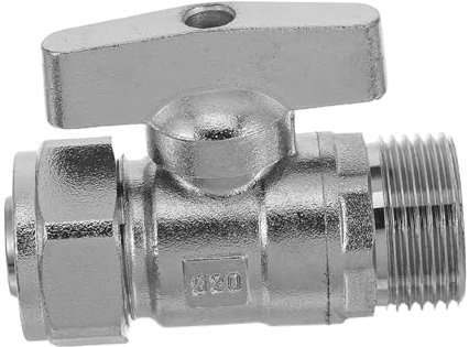 LIFKICH Geothermal Tube Fitting Thermal Repair Project Hose Connector for Underfloor Heating Metal Joint Fittings Ball Valve