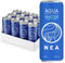 Eau Minérale Gazeuse Naturelle NEA – Source des Alpes – 12 Canettes 33cl – Sans BPA ni microplastiques – 100% Recyclables