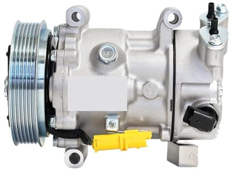 Compresor de aire acondicionado SD6C12, Compatible con PEUGEOT 207 307 CC Citroen DS3 C4 1607424980 1671553680 6453QJ 9678656080 9651910980
