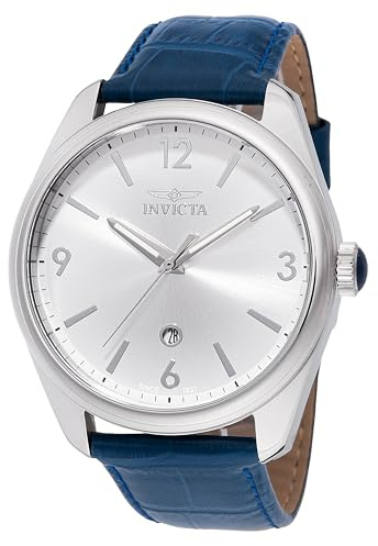Invicta Celestial 47798 Men's Watch - Waterproof - Analogue - Quartz Movement - Stainless Steel with Silver dial - 43mm