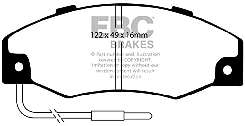 EBC Brakes DP604 Blackstuff Brake Pads