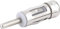 Caliber Adaptateur d'antenne pour l'autoradio - FM AM Radio - ANT614 - Universel - adapté à toutes les marques - Iso Femme à Mâle - Argent - 10 x 10 x 40 mm