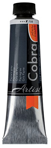 Talens COBRA wassermischbare Ölfarben, 150 ml, 708 Paynegrau