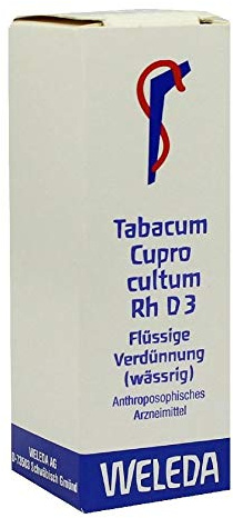 TABACUM CUPRO cultum Rh D 3 Dilution 20 ml