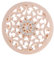 Morella Damen Coin Sonnenornament Rosegold 33 mm