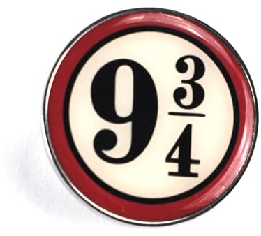 Half Moon Bay | Harry Potter | Platform 9 3/4 | Pin Badge | Official Merchandise