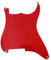 Musiclily 4 Löcher Gitarre Schlagbrett Rohmaterial ST Pickguard für Strat Style E-Gitarre,4 lagig Red Pearl