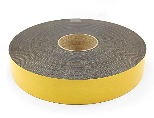 MagFlex® Flexible Magnetic Tape with Premium Self Adhesive Designed to Provide a Strong Grip on Magnetic Metal Based Surfaces - 50mm Wide - Polarity B - 30m Length