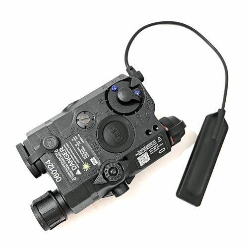 HWZ Element 2020 Haute Qualité PEQ-15 Style Boîtier de Batterie Lampe de Poche LED (Noir) pour AEG GBB CQB TB68