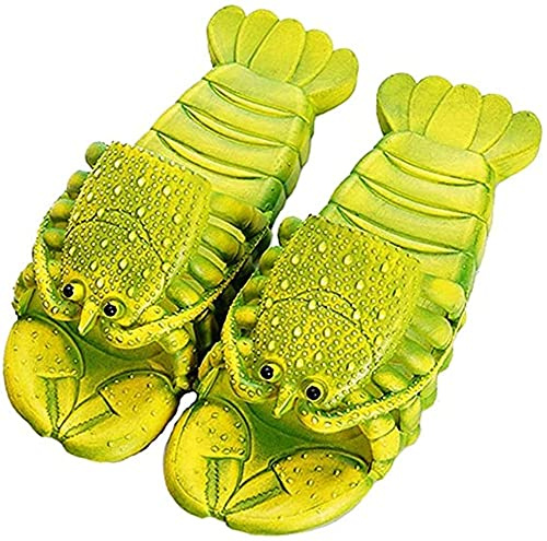 Asifn Graciosa Animal Zapatillas de Verano para Mujer Langosta Interior Sandalias Zapatos Playa baño Suaves Chanclas de Casa Hombre
