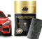 JGR SELECT Rénovateur Plastique Extérieur Voiture - 2 Unités - Rénovateur Plastique Noir pour Extérieur - Entretien Pare-Chocs, Rétroviseurs, Moulures