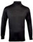 ClothingUnit Mens Thermal Underwear Polo Neck Long Sleeve Top Ski Warm Winter T Shirt M-XL (XL, Black)
