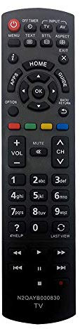121AV - N2QAYB000830 Remote Control for Panasonic LED LCD 3D TVs N2QAYB000715 N2QAYB000487 N2QAYB000752