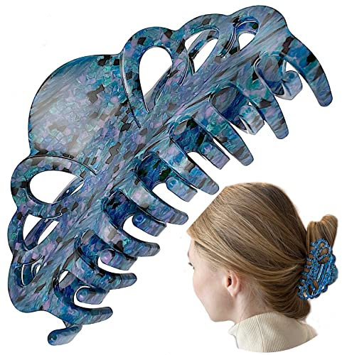 Große Haarklammer 11 cm/Haarspangen Damen Groß Hochwertig/Haar Klemmen Spangen Grosse/Haarspange Groß/Haar Accessoire/Claw Clip Haarschmuck Damen/Haarklammern für Dickes Haar