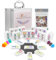 Kalolary Double 12 Mexican Train Dominoes, 91 Tiles Number Dominoes Games in einem Aluminiumkoffer mit 9 Trains Instruction Booklet Score Pads Octagon Shape Hub Family Party Tischspiel (Numbers Style)